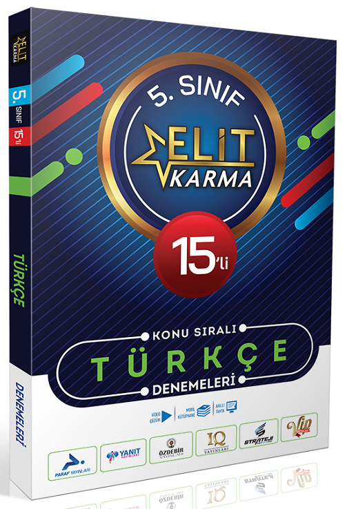 Elit Karma 5. Sınıf Türkçe Konu Sıralı 15 li Deneme Elit Karma