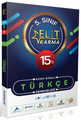 Elit Karma 5. Sınıf Türkçe Konu Sıralı 15 li Deneme Elit Karma