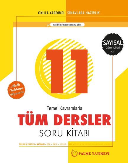 Palme 11. Sınıf Sayısal Tüm Dersler Soru Kitabı Palme Yayınları