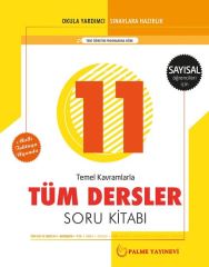 Palme 11. Sınıf Sayısal Tüm Dersler Soru Kitabı Palme Yayınları