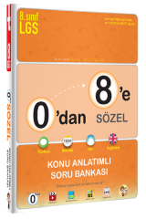 Tonguç 8. Sınıf LGS 0 dan 8 e Sözel Konu Anlatımlı Soru Bankası Tonguç Akademi