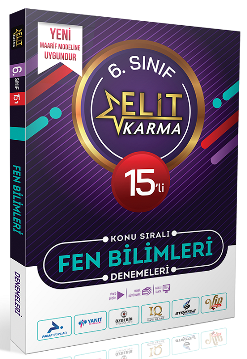 Elit Karma 6. Sınıf Fen Bilimleri Konu Sıralı 15 li Deneme Elit Karma