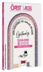 Yargı 2025 ÖABT MEB-AGS DHBT Din Kültürü ve Ahlak Bilgisi Öğretmenliği 5 Deneme Çözümlü - Asya Tekin Yargı Yayınları