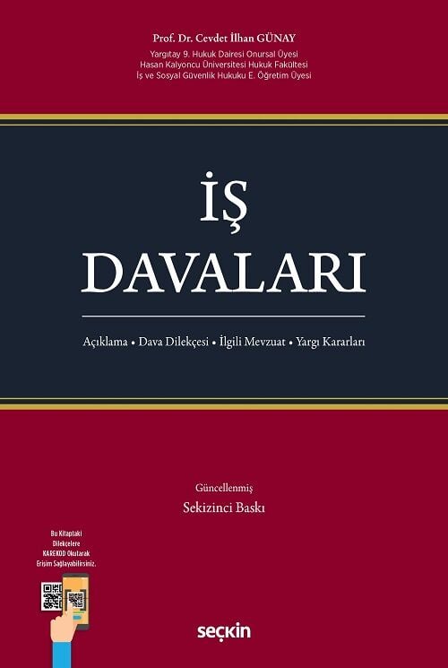 Seçkin İş Davaları 8. Baskı - Cevdet İlhan Günay Seçkin Yayınları