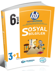 Gezegen 6. Sınıf Sosyal Bilgiler 3 + 1 Fasikül Gezegen Yayınları