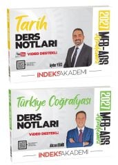İndeks Akademi 2027 MEB-AGS Tarih + Türkiye Coğrafyası Ders Notları 2 li Set - Aydın Yüce, Alican Demir İndeks Akademi Yayıncılık