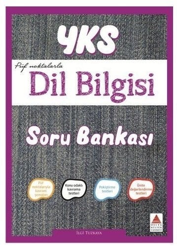 Delta Kültür YKS TYT AYT Püf Noktalarla Dil Bilgisi Soru Bankası Delta Kültür Yayınları