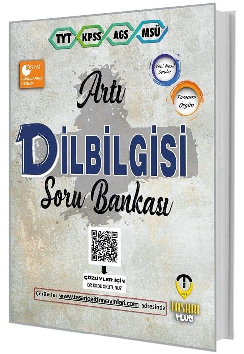 Tasarı TYT KPSS MEB-AGS DGS MSÜ Artı Dil Bilgisi Soru Bankası Çözümlü Tasarı Yayınları