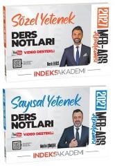 İndeks Akademi 2027 MEB-AGS Sözel + Sayısal Yetenek Ders Notları 2 li Set - Berk Ekici, Metin Şimşek İndeks Akademi Yayıncılık