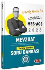 YENİ AGS - Data 2026 MEB-AGS Mevzuat Soru Bankası Çözümlü - Derviş Keten Data Yayınları