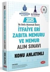 SÜPER FİYAT - Data 2025 İtfaiye Eri, Zabıta Memuru ve Memur Alım Sınavı Konu Anlatımı Data Yayınları