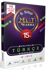 Elit Karma 6. Sınıf Türkçe Konu Sıralı 15 li Deneme Elit Karma
