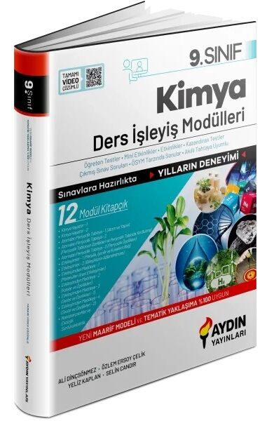 Aydın 9. Sınıf Kimya Ders İşleyiş Modülleri Aydın Yayınları