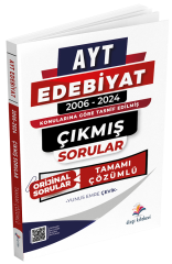 Dizgi Kitap 2025 YKS AYT Edebiyat 2006 - 2024 Çıkmış Sorular Konularına Göre Çözümlü - Yunus Emre Çevik Dizgi Kitap Yayınları