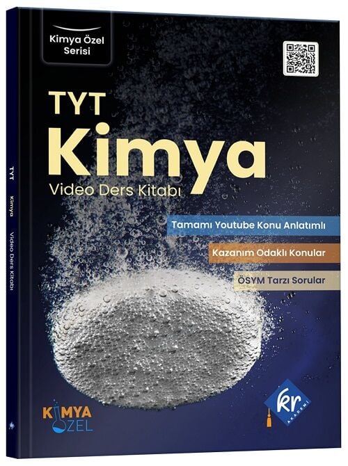 KR Akademi YKS TYT Kimya Video Ders Kitabı Kimya Özel Serisi - Oktay Duran KR Akademi