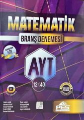 Pes Yayınları YKS AYT Matematik 12x40 Branş Denemesi Pes Yayınları