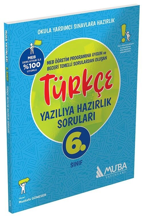 Muba 6. Sınıf Türkçe Yazılıya Hazırlık Soruları Muba Yayınları