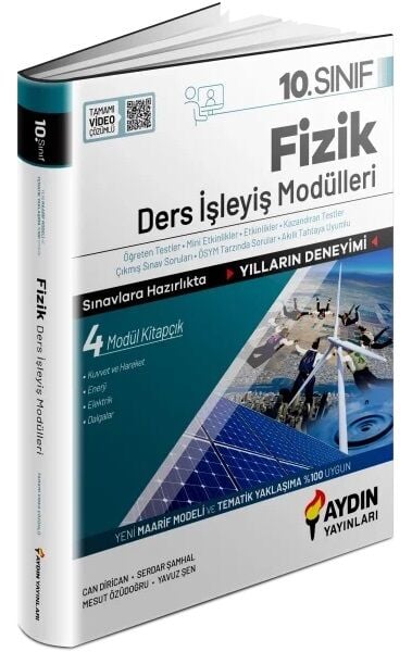Aydın 10. Sınıf Fizik Ders İşleyiş Modülleri Aydın Yayınları