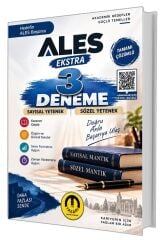 Tasarı ALES EKSTRA 3 Deneme Çözümlü Tasarı Yayınları