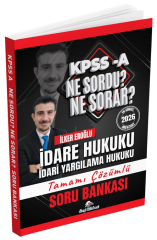 Dizgi Kitap 2026 KPSS A Grubu İdare-İdari Yargılama Hukuku Ne Sordu Ne Sorar Ne Sordu Ne Sorar Soru Bankası Çözümlü - İlker Eroğlu Dizgi Kitap