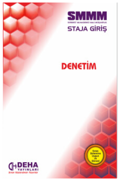 Deha SMMM Staja Giriş Denetim Konu Anlatımlı Deha Yayınları