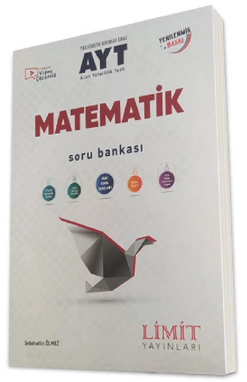 Limit YKS AYT Matematik Soru Bankası Video Çözümlü Limit Yayınları