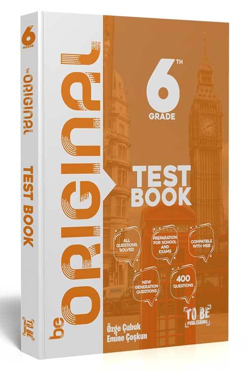 To Be Publishing 6. Sınıf İngilizce Original Test Book To Be Publishing