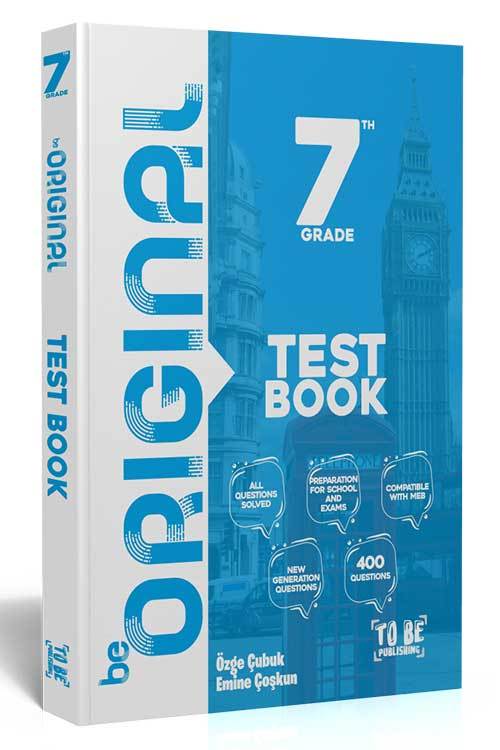 To Be Publishing 7. Sınıf İngilizce Original Test Book To Be Publishing