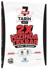 Yayın Denizi YKS AYT Tarih 7 Günde 2x Hızında Tekrar Yayın Denizi Yayınları