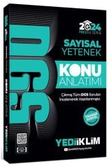 SÜPER FİYAT - Yediiklim 2024 DGS Prestij Sayısal Yetenek Konu Anlatımı Yediiklim Yayınları