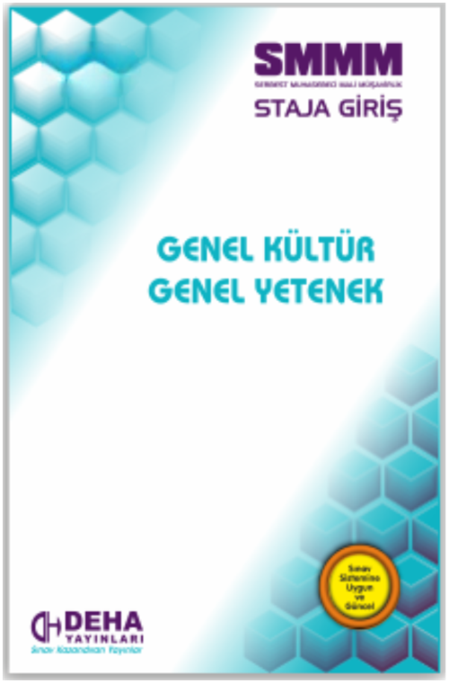 Deha SMMM Staja Giriş Genel Kültür Genel Yetenek Konu Anlatımlı Deha Yayınları