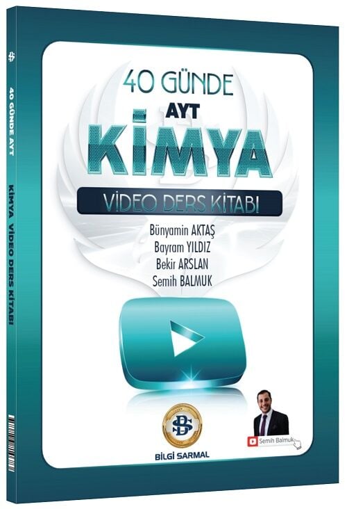 Bilgi Sarmal YKS AYT 40 Günde Kimya Video Ders Kitabı Bilgi Sarmal Yayınları