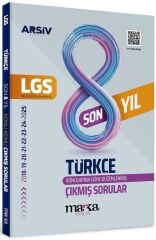 Marka 2026 8. Sınıf LGS Türkçe Çıkmış Sorular Son 8 Yıl Konularına Göre Çözümlü Arşiv Serisi Marka Yayınları