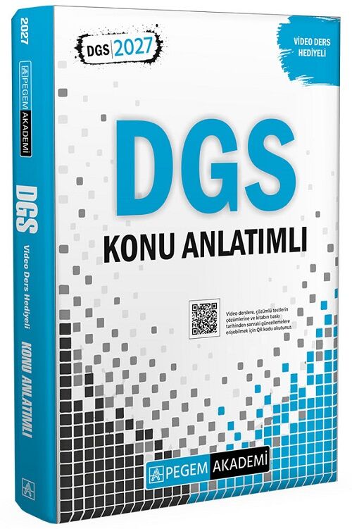 Pegem 2027 DGS Konu Anlatımlı Pegem Akademi Yayınları