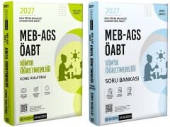 Pegem 2027 ÖABT MEB-AGS Kimya Öğretmenliği Konu Anlatımlı + Soru bankası 2 li Set Pegem Akademi Yayınları