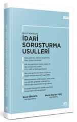 VMD Devlet Memurları İdari Soruşturma Usulleri - Murat Gökkaya, Merve Hayriye Kılıç Vergi Müfettişleri Derneği Yayınları