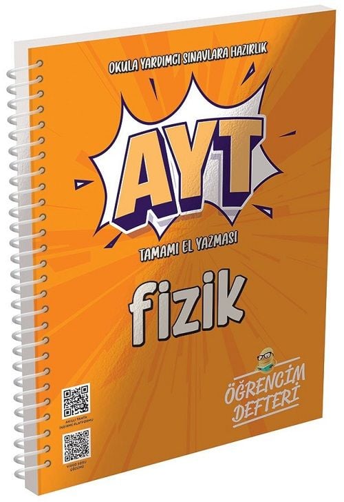Murat YKS AYT Fizik Öğrencim Defteri Murat Yayınları
