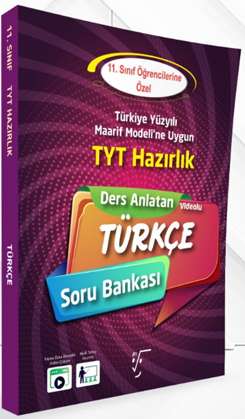 Karekök 11. Sınıf TYT Türkçe Ders Anlatan Soru Bankası Karekök Yayınları