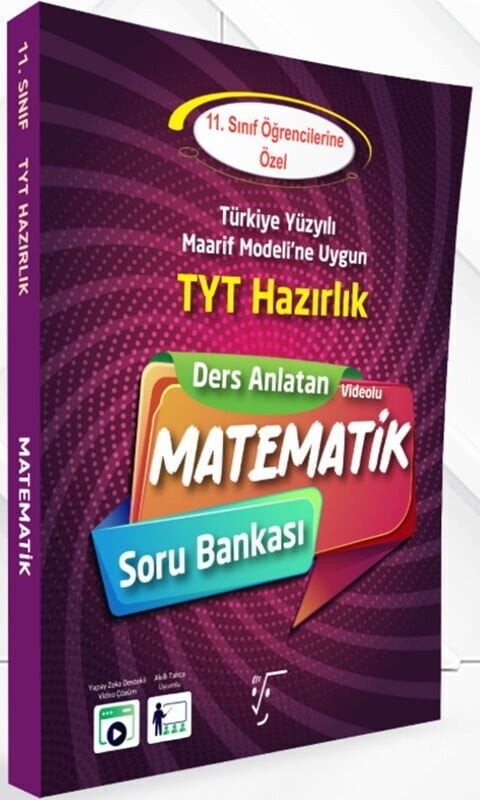 Karekök 11. Sınıf TYT Matematik Ders Anlatan Soru Bankası Karekök Yayınları