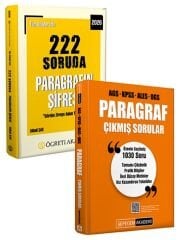 Pegem + Öğreti 2026 KPSS MEB-AGS ALES DGS Paragraf Çıkmış Sorular + Soru Bankası 2 li Set Pegem + Öğreti Akademi Yayınları