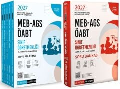 Pegem 2027 ÖABT MEB-AGS Sınıf Öğretmenliği Konu Anlatımlı Modüler Set + Soru Bankası 2 li Set Pegem Akademi Yayınları
