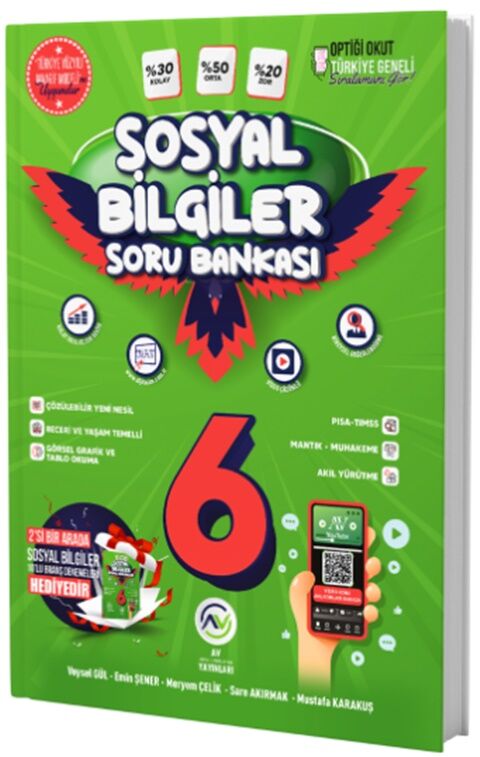 Av Yayınları 6. Sınıf Sosyal Bilgiler Soru Bankası Av Yayınları
