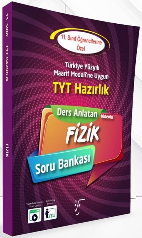 Karekök 11. Sınıf TYT Fizik Ders Anlatan Soru Bankası Karekök Yayınları