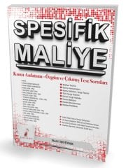 Pelikan KPSS A Grubu SPESİFİK Maliye Konu Anlatımı Özgün ve Çıkmış Test Soruları - Halil İşgüzar Pelikan Yayınları