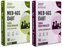 Pegem 2027 ÖABT MEB-AGS Tarih Öğretmenliği Konu + Soru Bankası 2 li Set Pegem Akademi Yayınları