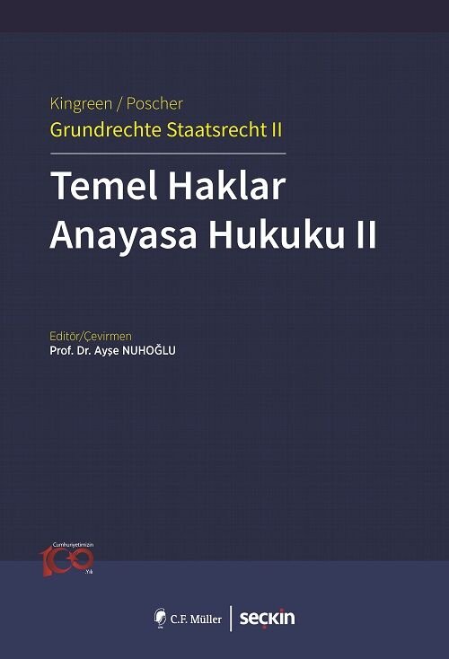 Seçkin Temel Haklar, Anayasa Hukuku 2 - Thorsten Kingreen, Ralf Poscher, Seçkin Yayınları