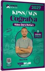 Yediiklim 2027 KPSS MEB-AGS Coğrafya Atölye Video Ders Notları - Hakan Topcan Yediiklim Yayınları