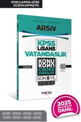 Marka 2026 KPSS Vatandaşlık Lisans Çıkmış Sorular Son 8 Yıl Konularına Göre Çözümlü ARŞİV Serisi Marka Yayınları