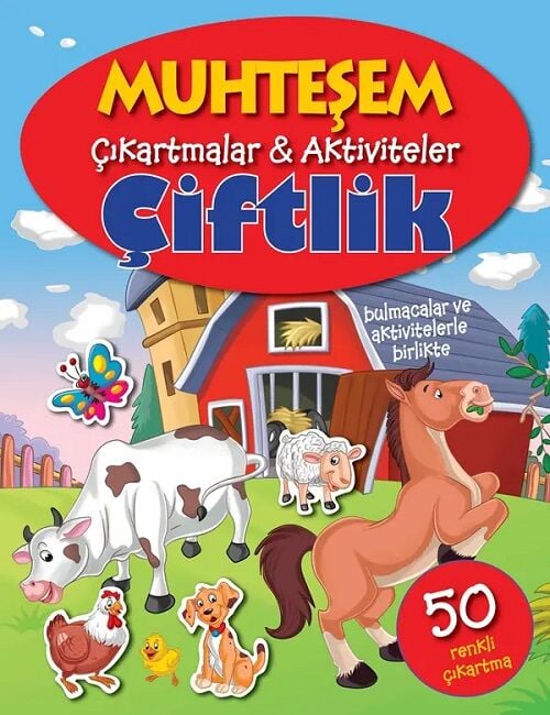 Muhteşem Çıkartmalar ve Aktiviteler - Çiftlik Parıltı Yayınları