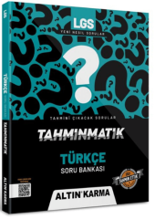 Altın Karma 8. Sınıf LGS Türkçe Tahminmatik Soru Bankası Altın Karma Yayınları